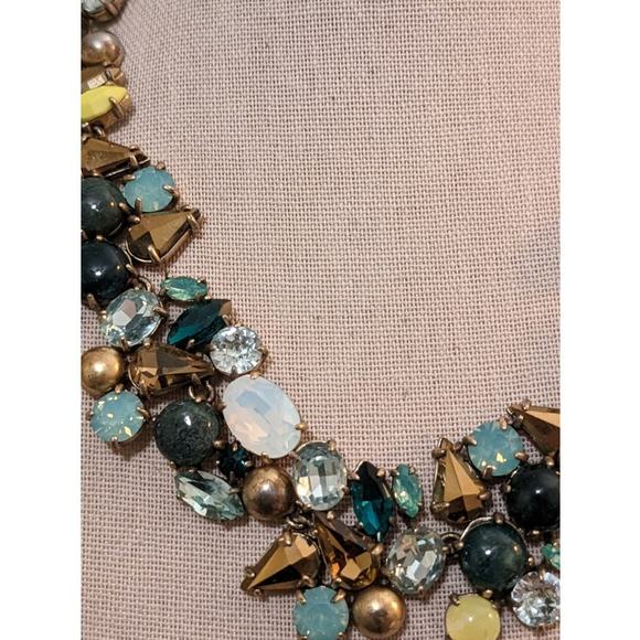 J. Crew Rare Spring Bloom Statement Necklace  -- Rare - Picture 3 of 12
